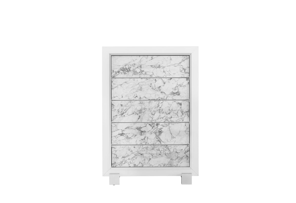 Santorini White Chest | Global