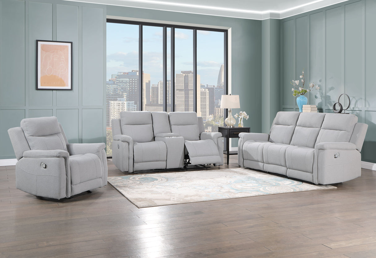 U1797 Grey Reclining Sofa | Global Furniture USA