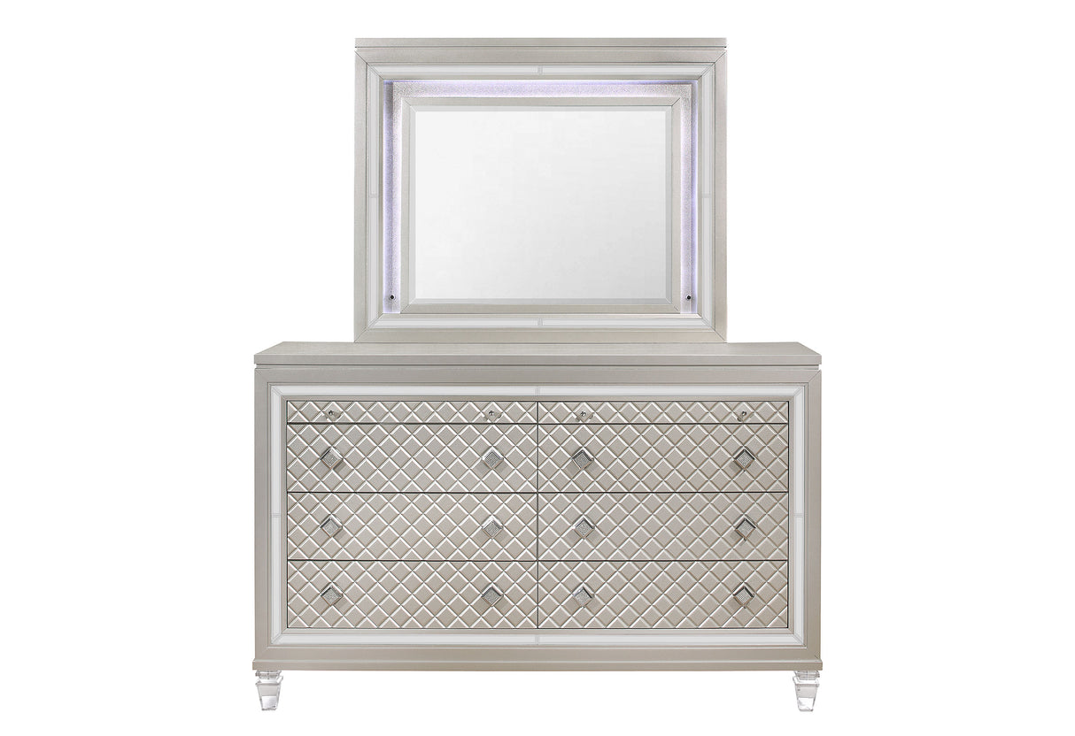 Paris Champagne Dresser - Home Elegance USA