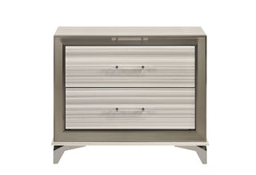 Zambrano White Nightstand | Global Furniture USA