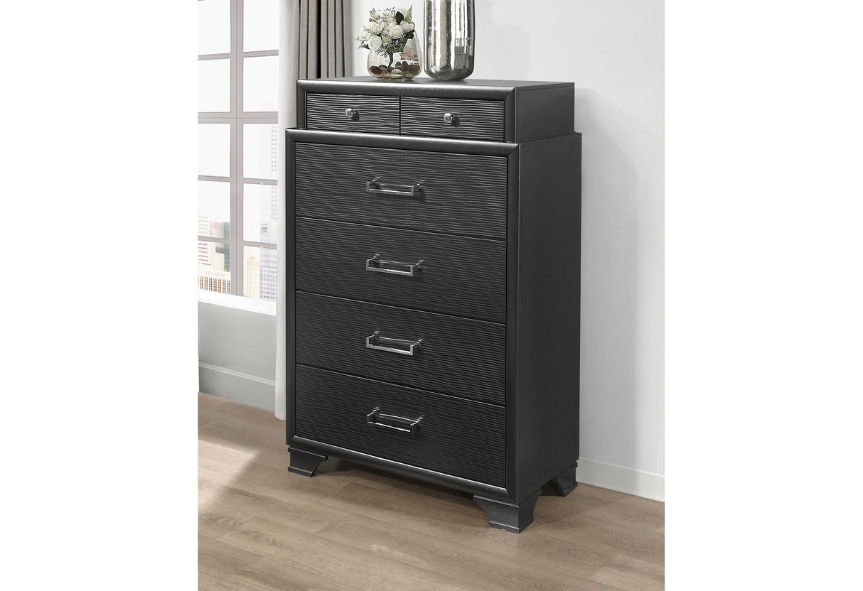 Jordyn Grey Chest | Global