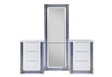 Ylime Smooth White Vanity With Led | Global Furniture USA
