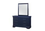 Charlie Blue Dresser With Led
