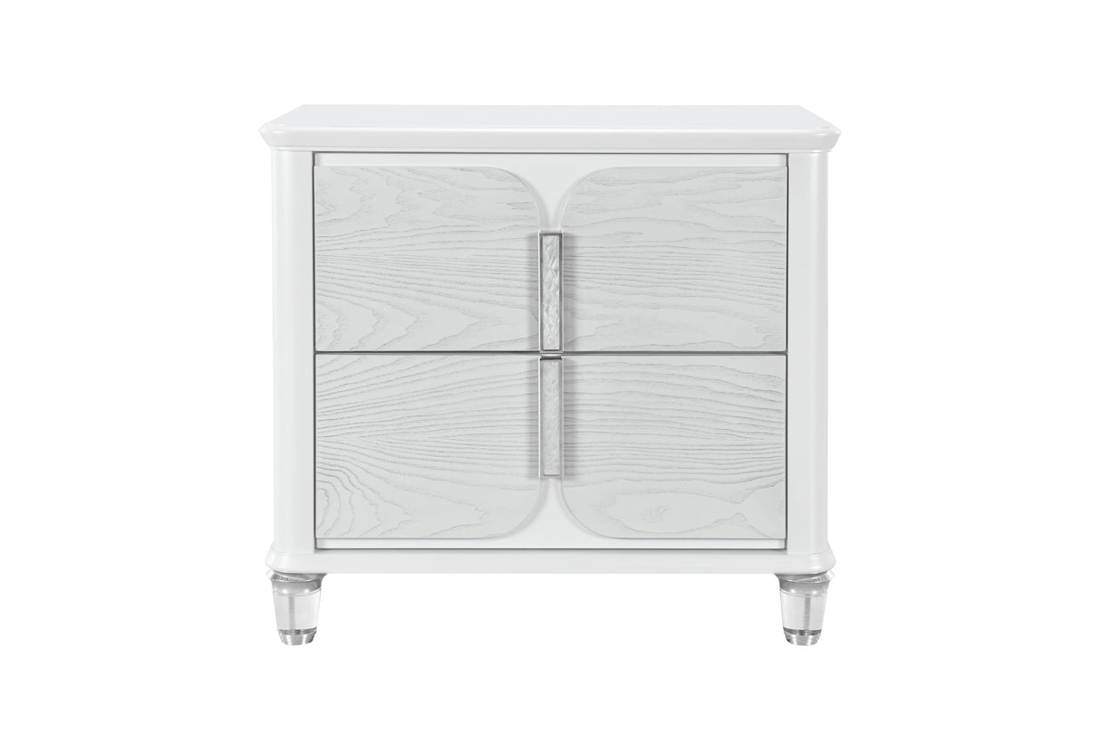 Apollo Grey Nightstand | Global Furniture USA - Home Elegance USA