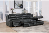 U8518 Blanche Charcoal Sofa Bed With Usb | Global Furniture USA