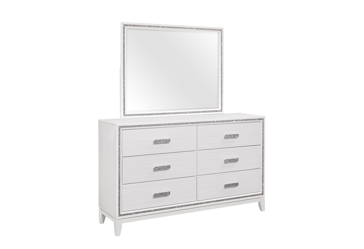 Lily White Dresser - Home Elegance USA
