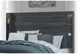 Cypress Dark Grey King Bed | Global - Home Elegance USA