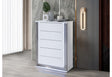 Ylime Smooth White Chest With Led | Global