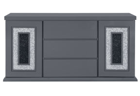 Monaco Dark Grey Buffet | Global Furniture USA - Home Elegance USA