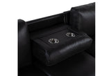 U1830 Blanche Charcoal/Black Sofa Bed With Usb And Ddt | Global Furniture USA - Home Elegance USA