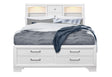Jordyn White Full Bed | Global - Home Elegance USA