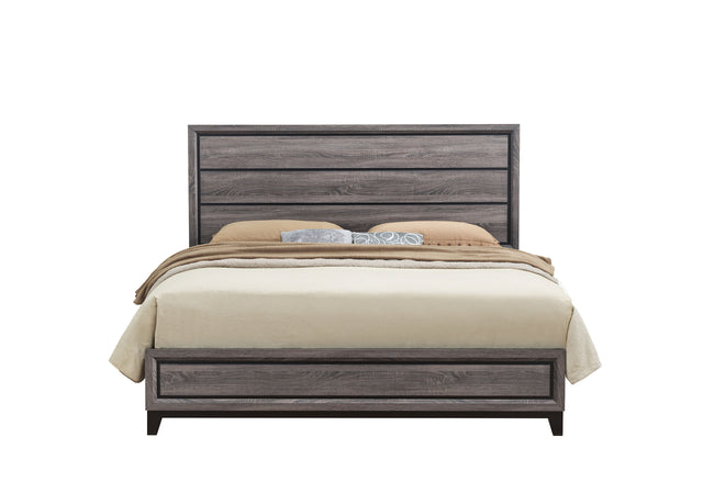 Kate Grey Queen Bed | Global - Home Elegance USA
