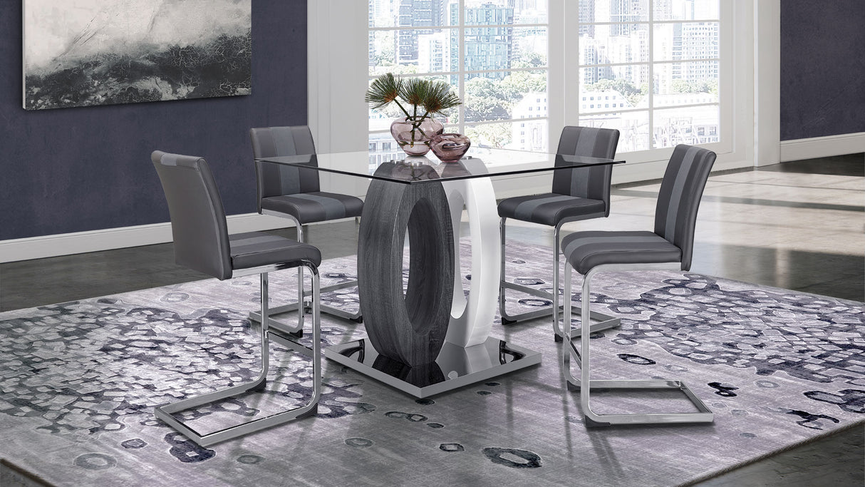 D1628 Square Bar Table - Home Elegance USA
