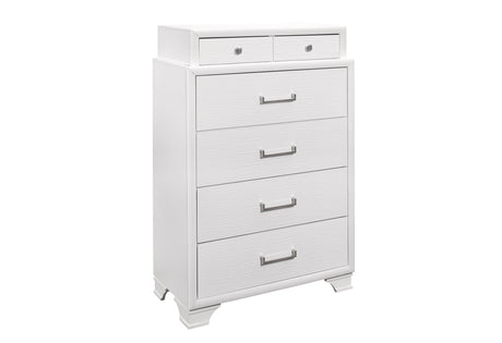 Jordyn White Chest | Global - Home Elegance USA