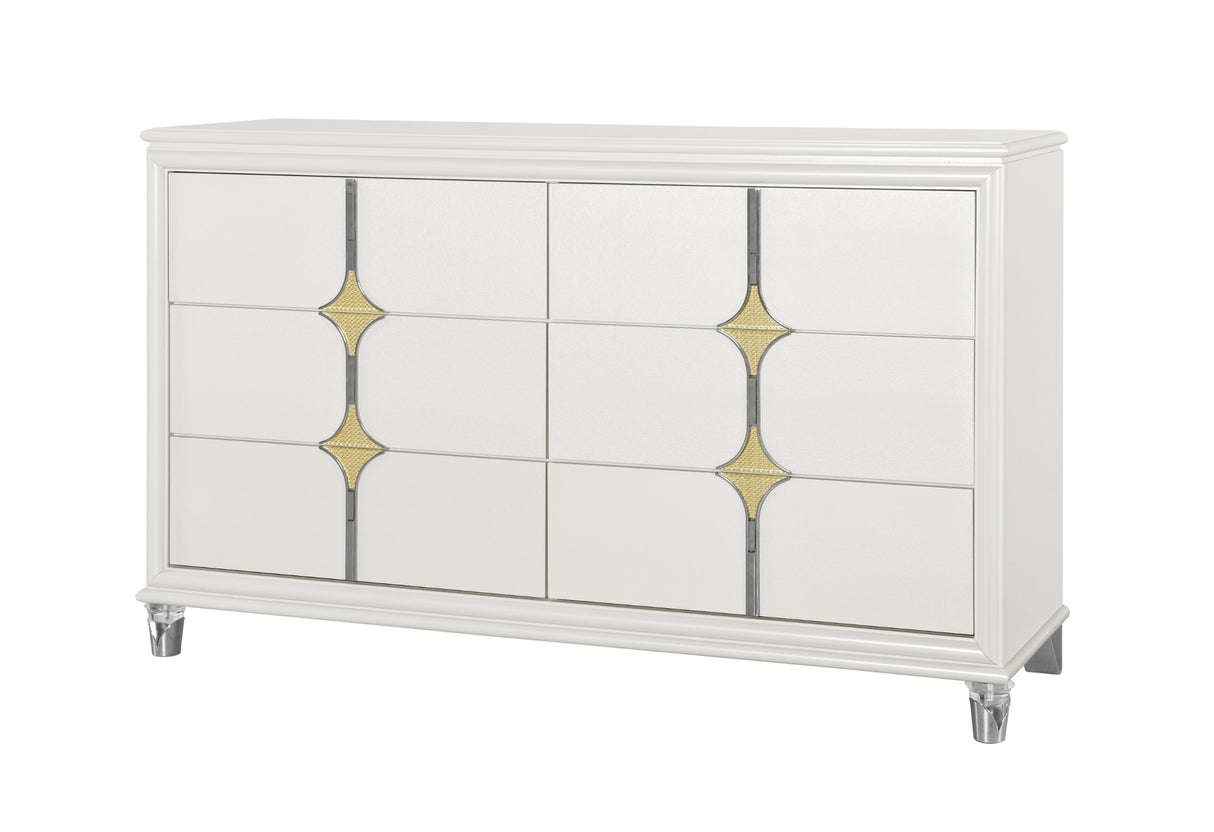 Orion Gold Dresser - Home Elegance USA