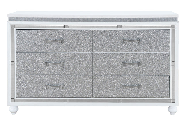 Collete White Dresser - Home Elegance USA