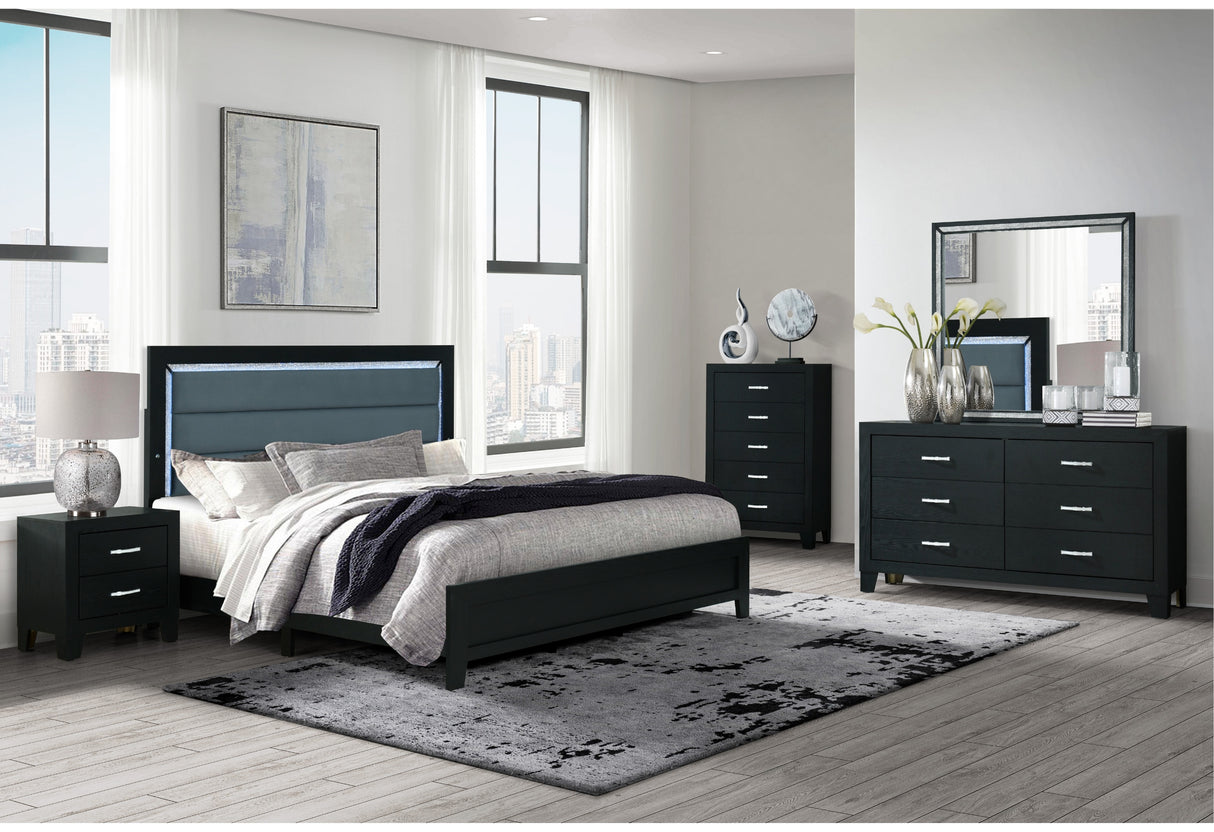 Reid Black Dresser