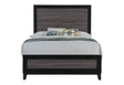 Lisbon Grey And Black Full Bed | Global - Home Elegance USA