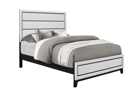 Kate White Full Bed Group - sold by Home Elegance USA