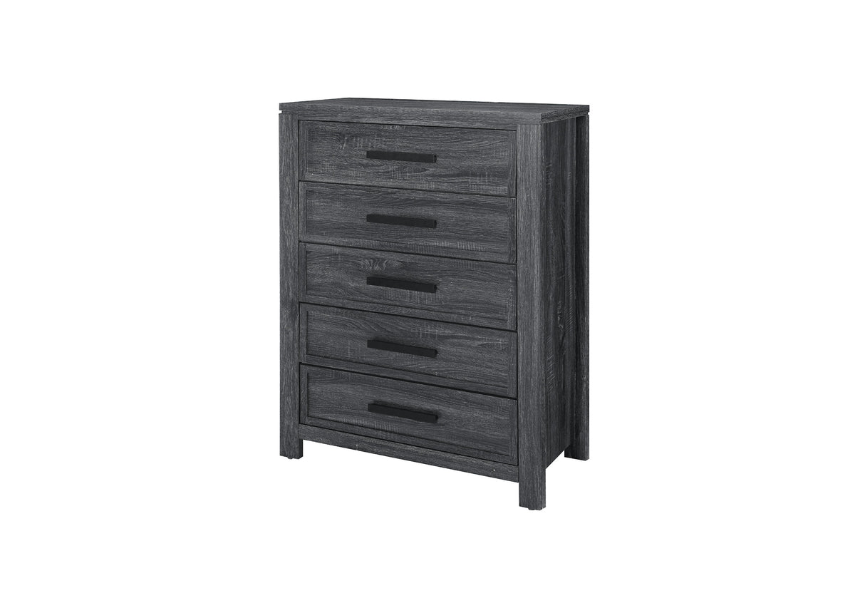 Cypress Dark Grey Chest | Global - Home Elegance USA