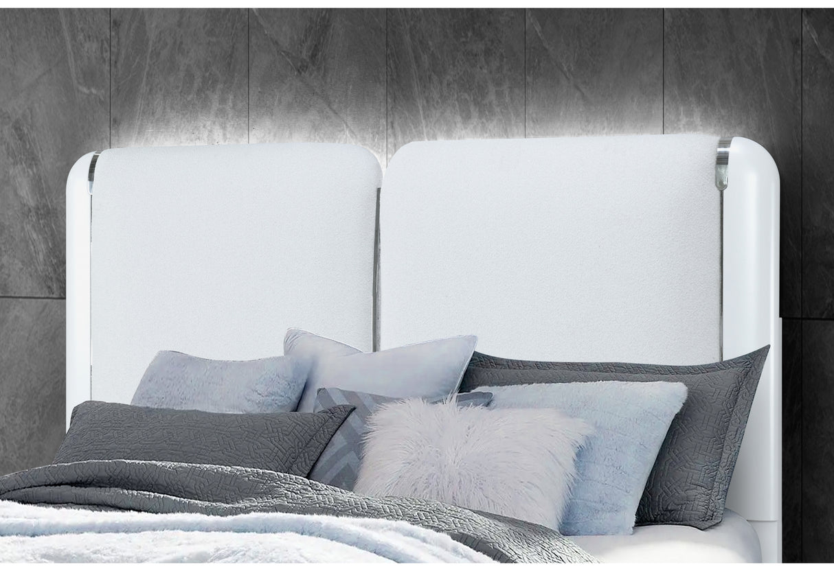 Apollo Grey King Bed | Global - Home Elegance USA