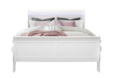 Charlie White Queen Bed Group With Led - sold by Home Elegance USA