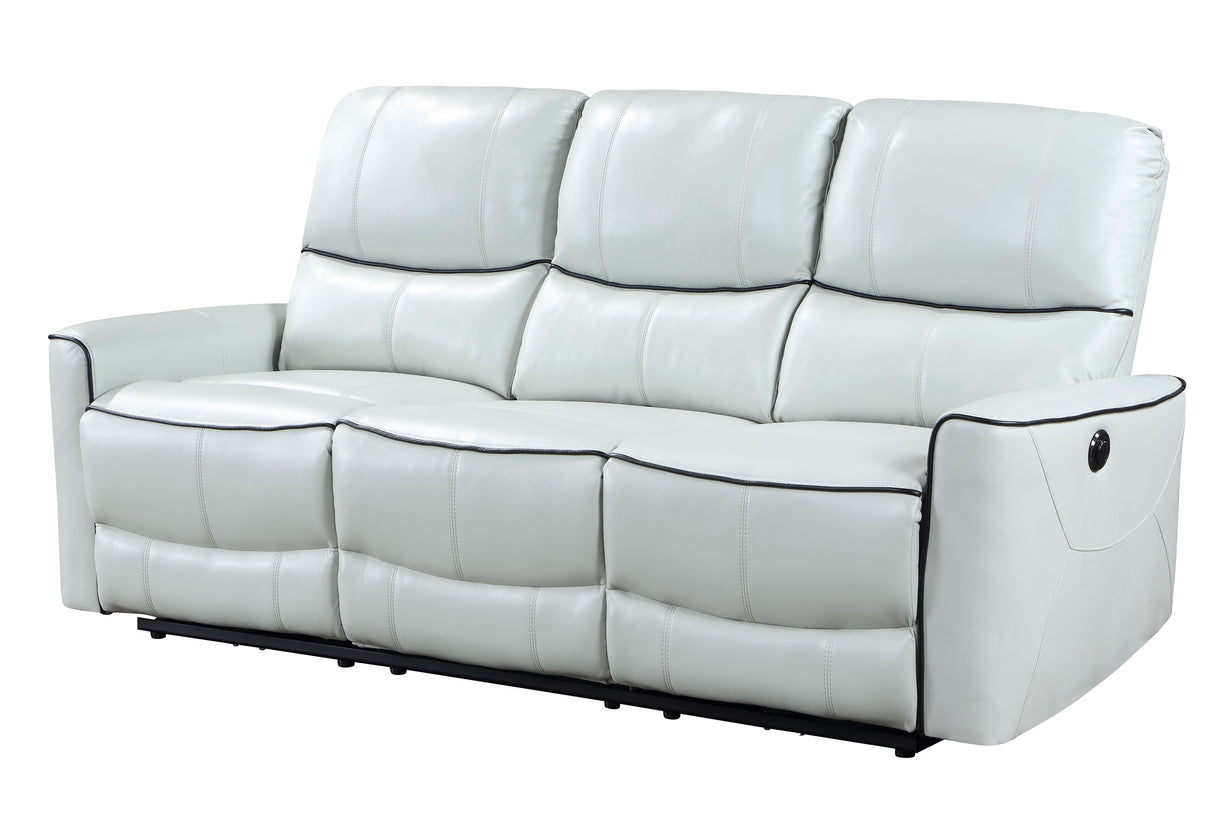 U1790 Light Grey Power Reclining Sofa | Global Furniture USA