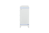 Alina White Dresser With Led
