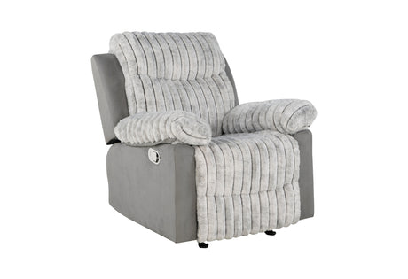 U6028 Grey Glider Recliner | Global Furniture USA