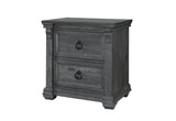 Rowan/Tatum Grey Nightstand | Global Furniture USA