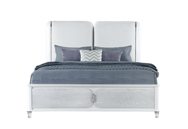 Apollo Grey King Bed | Global - Home Elegance USA