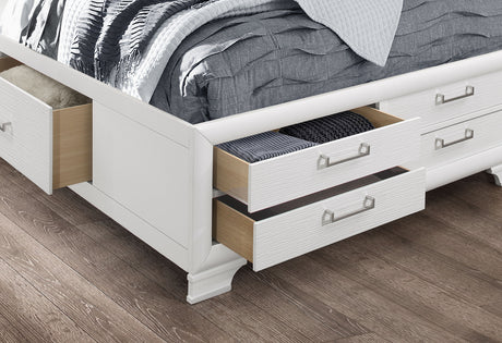 Jordyn White Full Bed Group - sold by Home Elegance USA