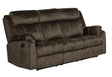 U7303 Domino Coffee Reclining Sofa | Global Furniture USA