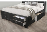Jordyn Grey King Bed | Global - Home Elegance USA