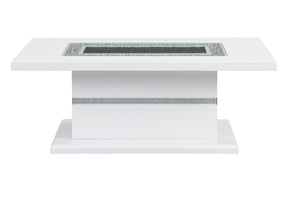Monaco White Coffee Table | Global Furniture USA - Home Elegance USA