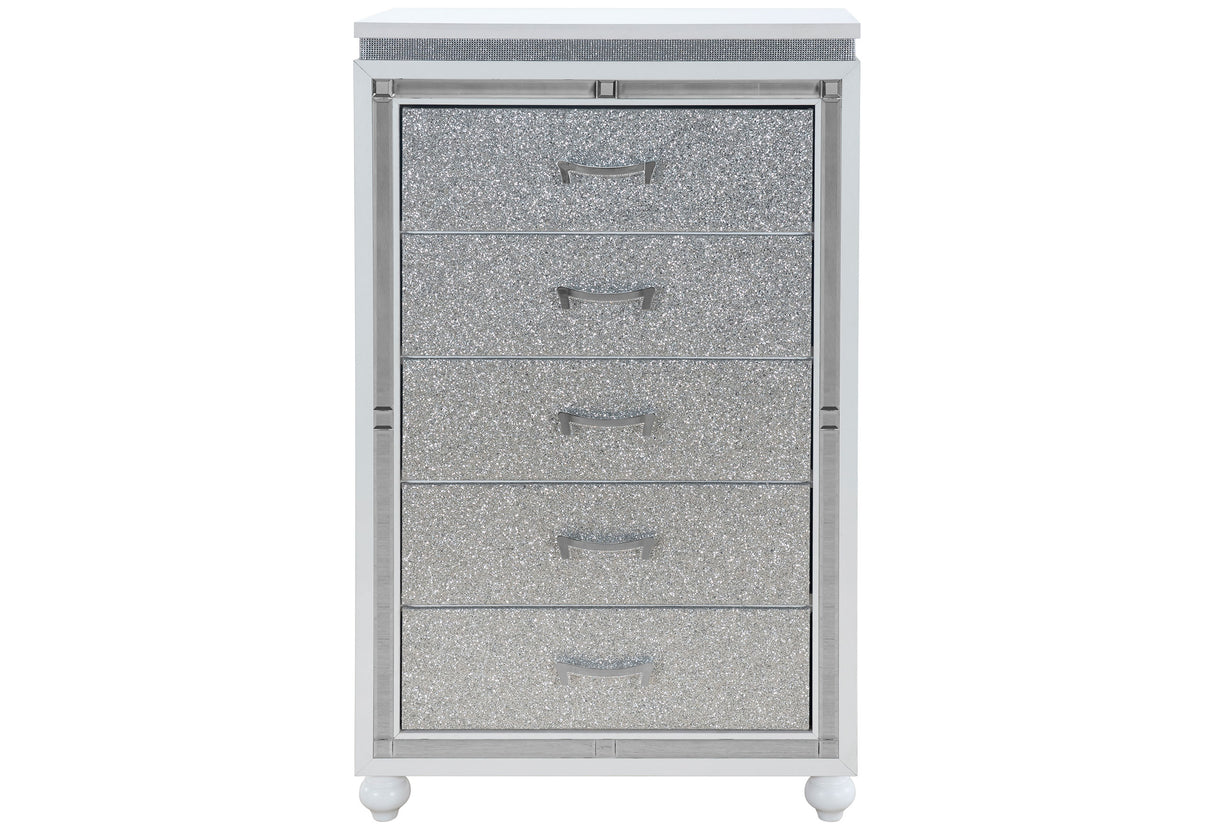Collete White Chest | Global - Home Elegance USA