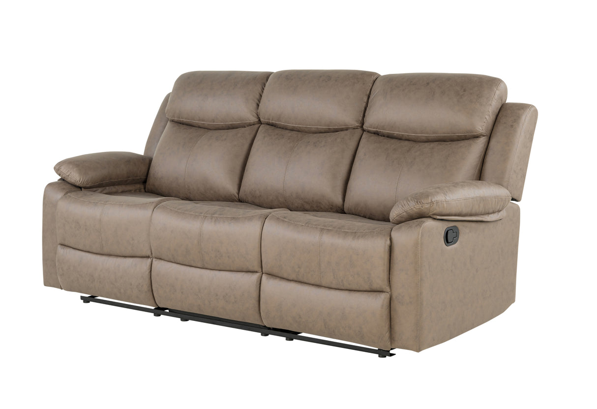U6026 Brown Reclining Sofa | Global Furniture USA