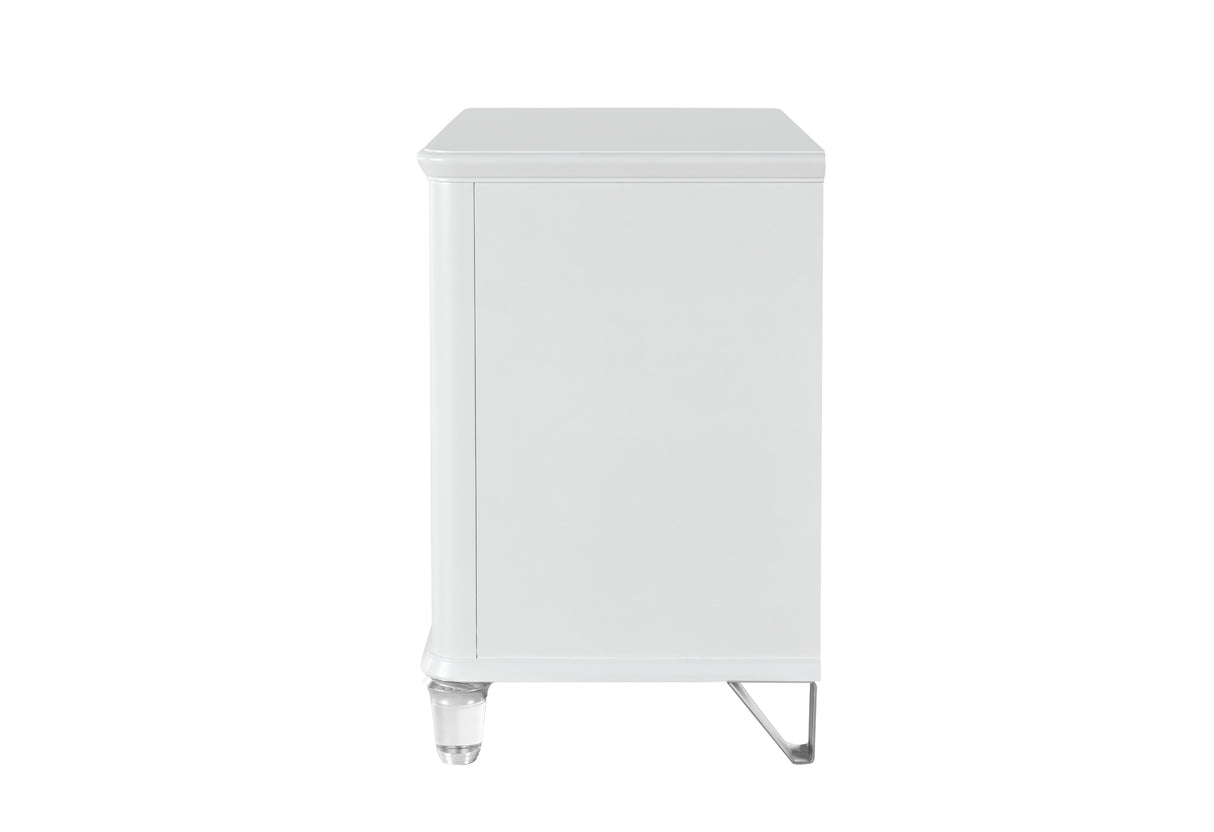 Apollo Grey Nightstand | Global Furniture USA - Home Elegance USA