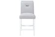 Monaco Grey/White Bar Stool Kit Of 2 | Global Furniture USA - Home Elegance USA