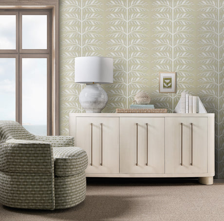 Transitional living room setup with Melange Bar None Credenza as accent storage