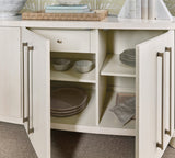 Silverware tray drawer and doors – Melange Bar None Credenza