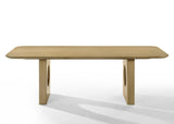 Modrest Oshana - Modern White Oak Dining Set - VGMA-MIT-5351-SET | VIG - Home Elegance USA