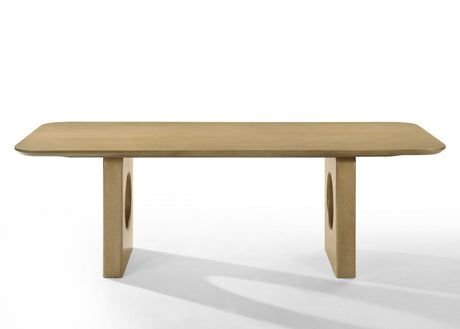 Modrest Oshana - Modern White Oak Dining Set - VGMA-MIT-5351-SET | VIG - Home Elegance USA