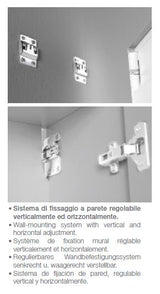 MO-USA2 Modena Grey TV Entertainment System Made In Italy - View Image 1