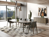 Costello - Mid-Century Modern Wenge Dining Set - View Image 1