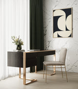 Modern Fauna Wenge and Rosegold Desk - View Image 1