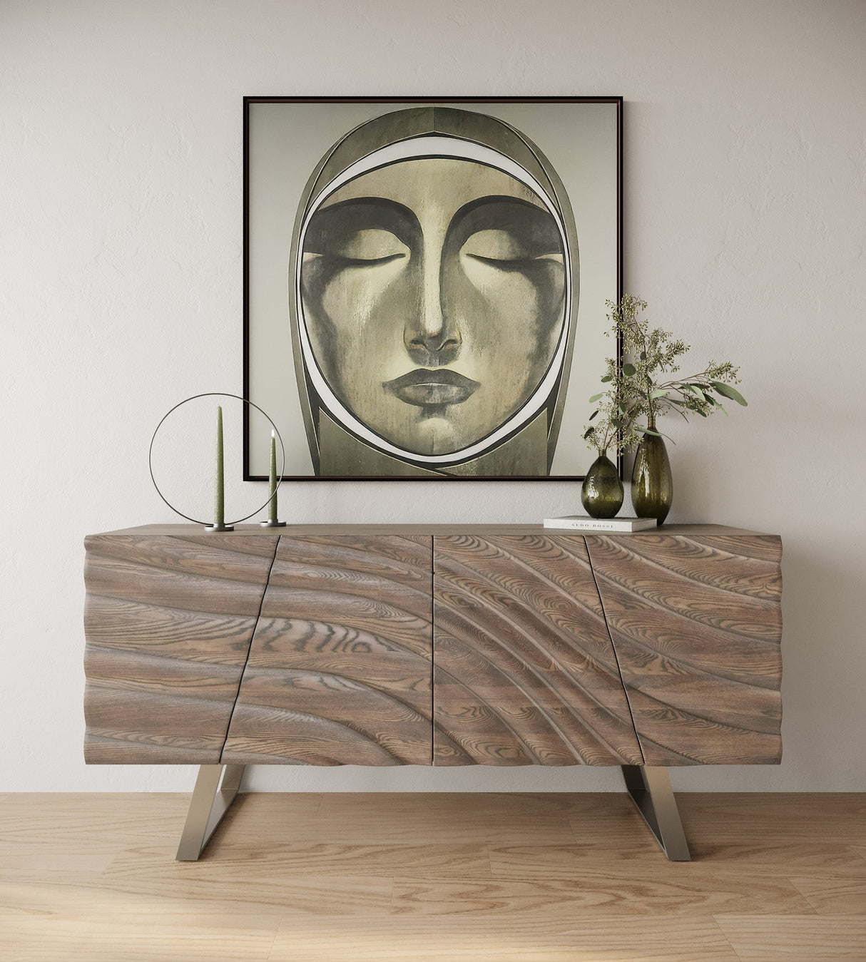 Finley Mid-Century Grey Ash Buffet - View Image 1