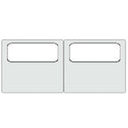 Mondo - Modern Modular Beige Fabric Sectional Sofa-2-Piece Sectional - View Image 1
