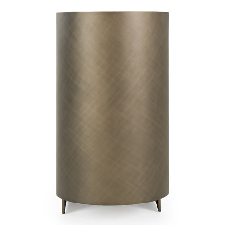 Moorgate - Modern Travertine Ceramic + Bronze Buffet - View Image 1