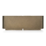 Moorgate - Modern Travertine Ceramic + Bronze Buffet - View Image 1